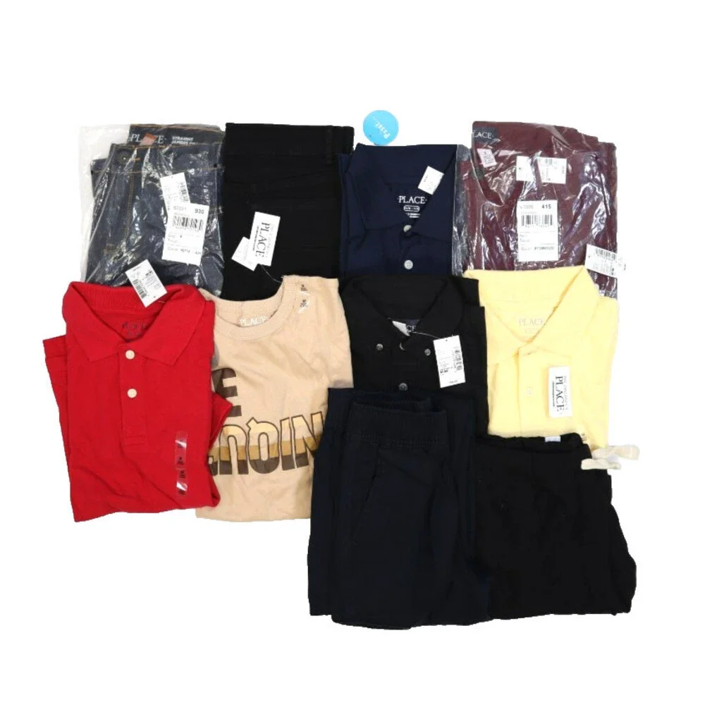 The Children's Place Bulk Lot Of 10 Boys Size Medium 7 8 Mix Seaons Tops Bottoms